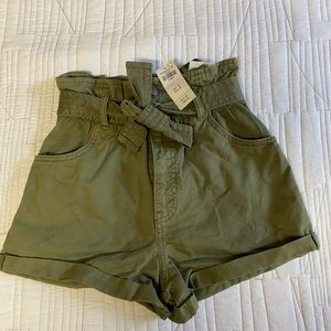 Abercrombie paper bag shorts